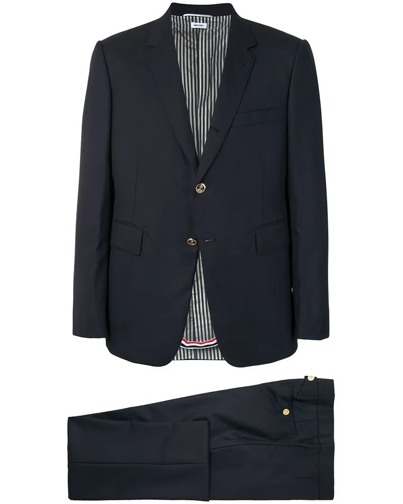 Thom Browne Zweiteiliger Anzug - Blau Blau