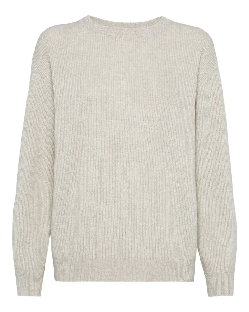 Brunello Cucinelli Gestrickter Pullover - Nude Nude