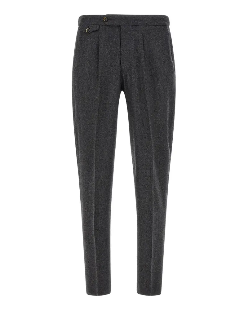 PT TORINO Union Hose mit Falten - Grau Grau