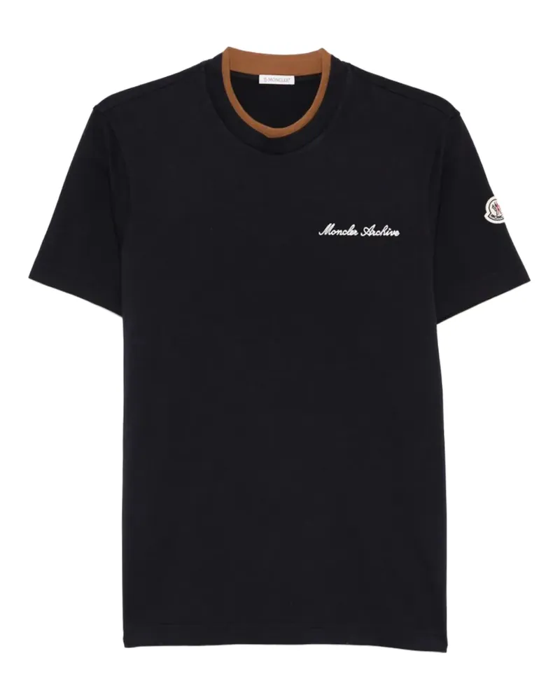 Moncler Klassisches T-Shirt - Nude Nude