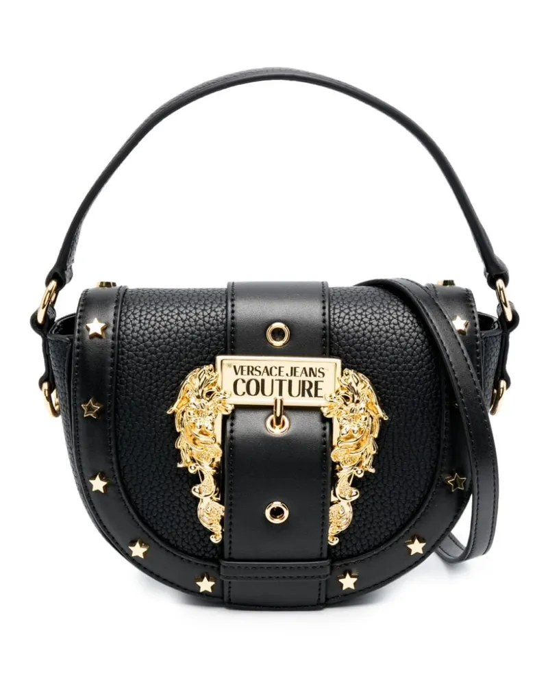 Versace Jeans Mini-Tasche mit Schnalle - Schwarz Schwarz