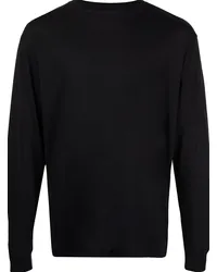 John Elliott + Co Strickpullover mit Rundhalsausschnitt Schwarz