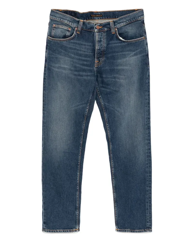 Nudie Jeans Solid Ollie Jeans - Blau Blau