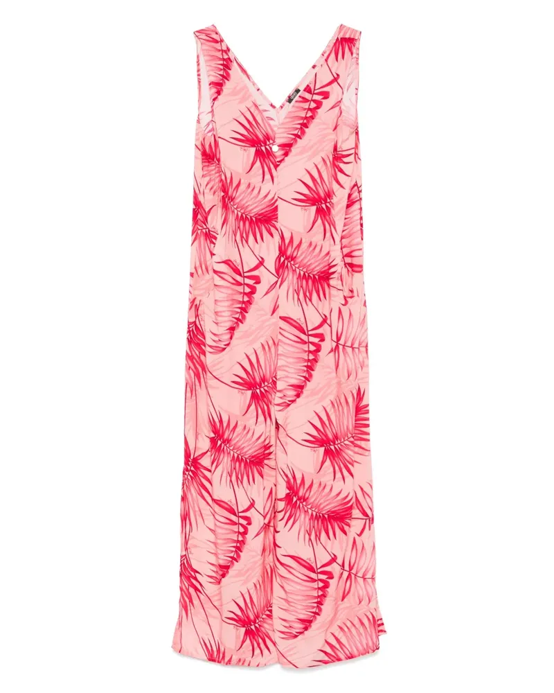 Liu Jo Jumpsuit mit Palmen-Print - Rosa Rosa