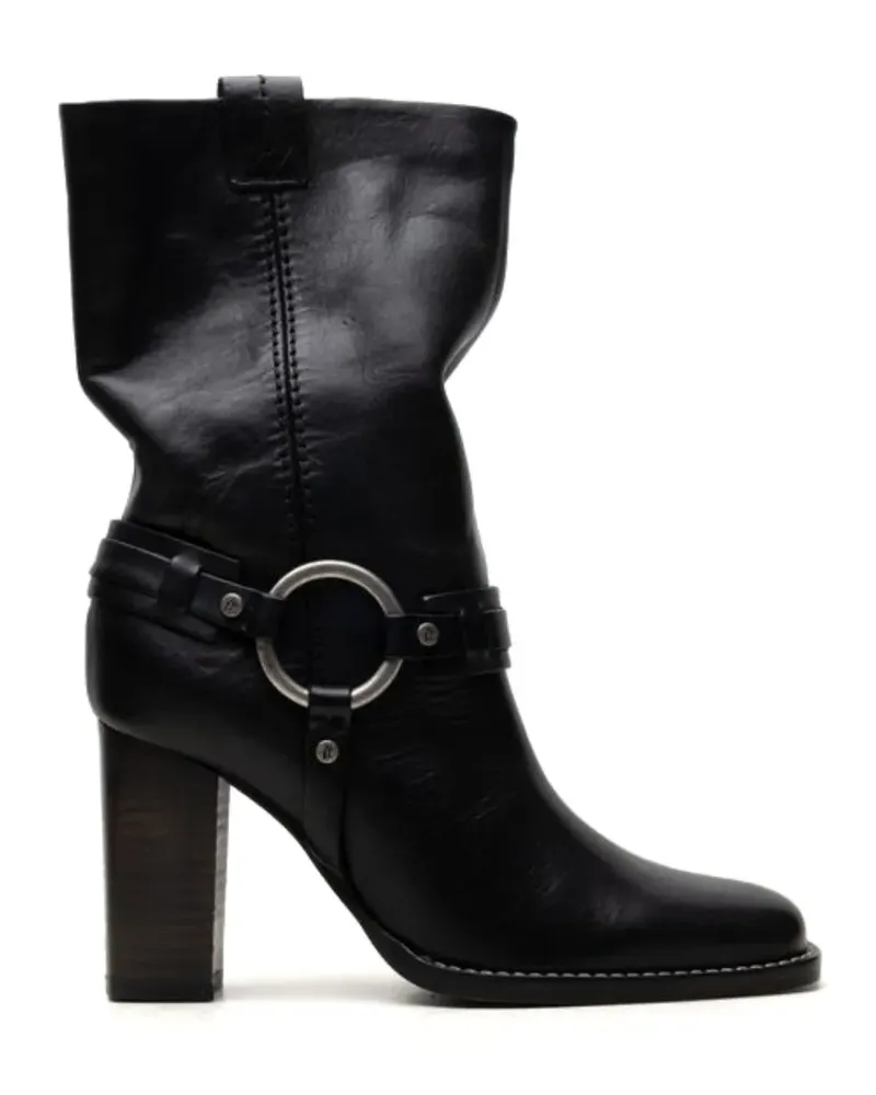 Free People Hayden Stiefel - Schwarz Schwarz