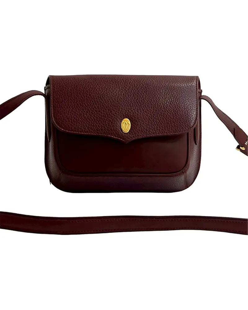 Cartier 2010-2026 Must de  Umhängetasche aus Leder - Rot Rot