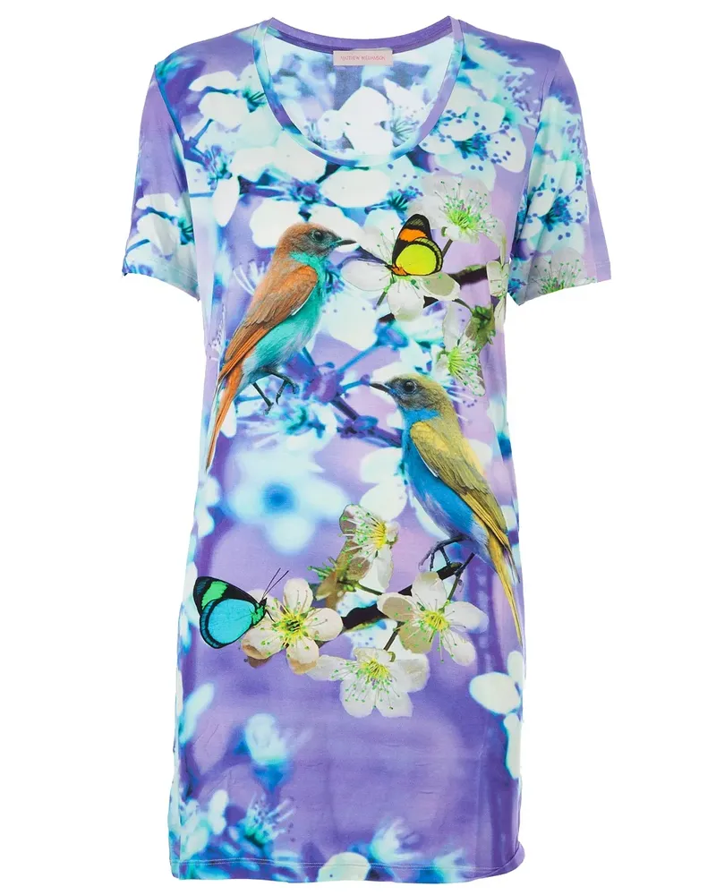 Matthew Williamson printed dress - Violett Violett