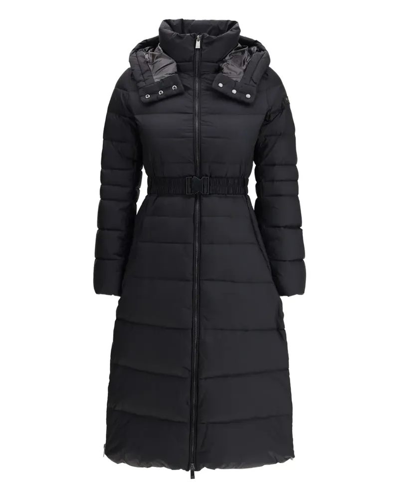 TATRAS Heliconia Kapuzenmantel mit Gürtel - Schwarz Schwarz