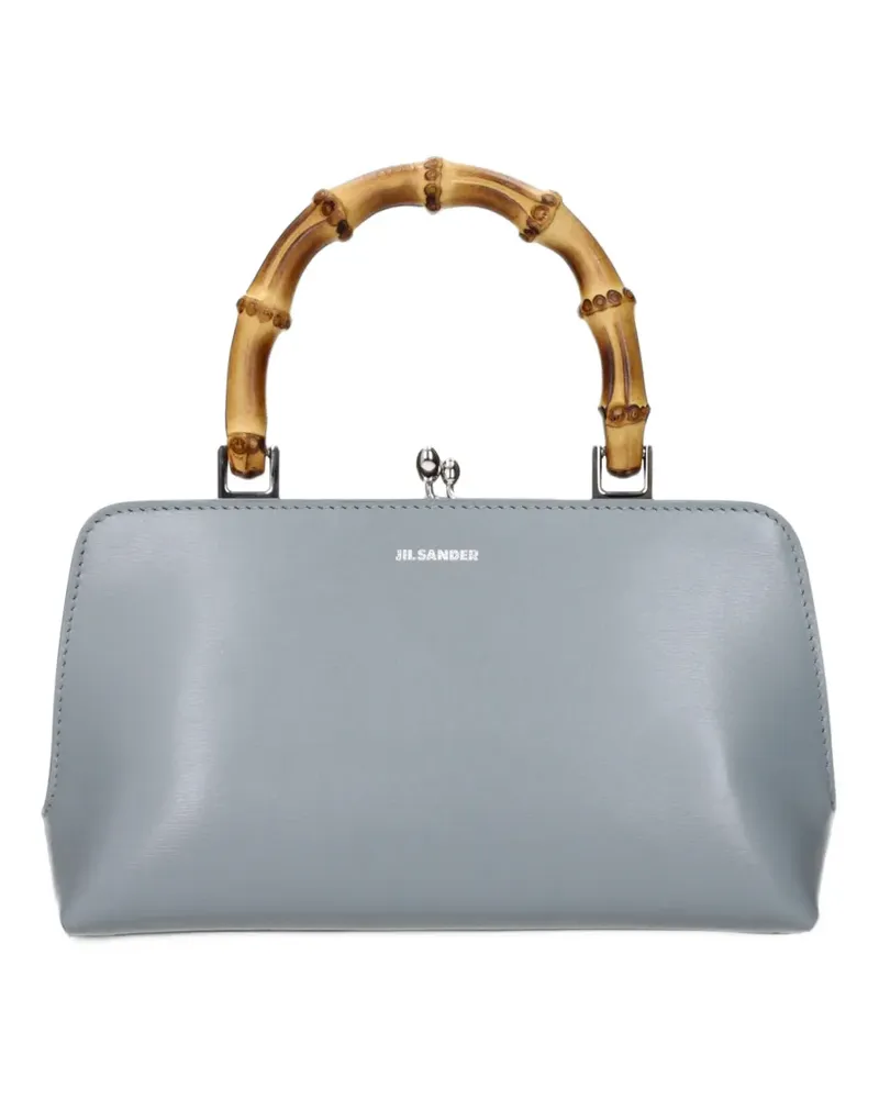 Jil Sander Handtasche aus Leder - Grau Grau