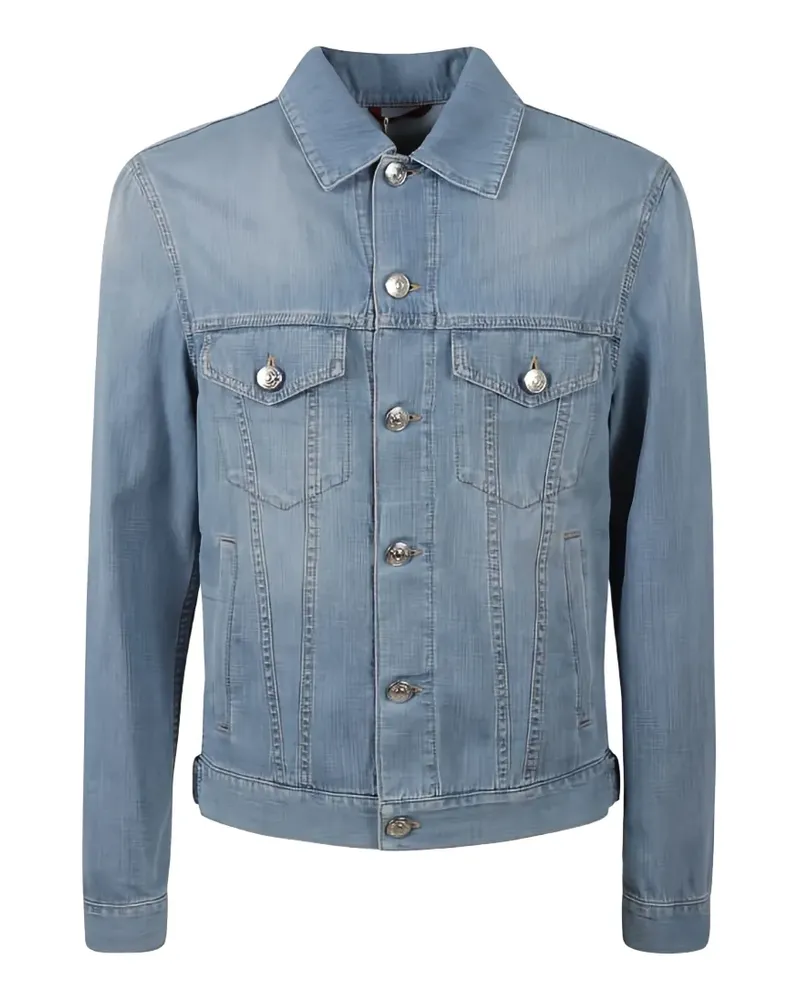 Brunello Cucinelli Jacke mit Knöpfen - Blau Blau
