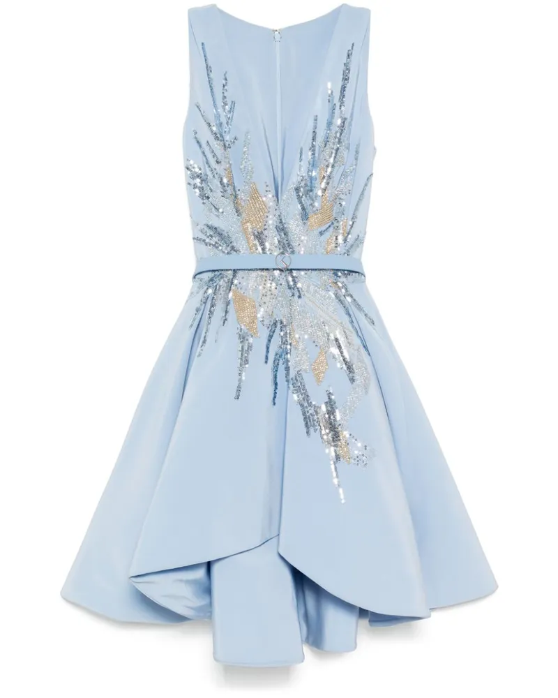 Saiid Kobeisy Besticktes Kleid - Blau Blau