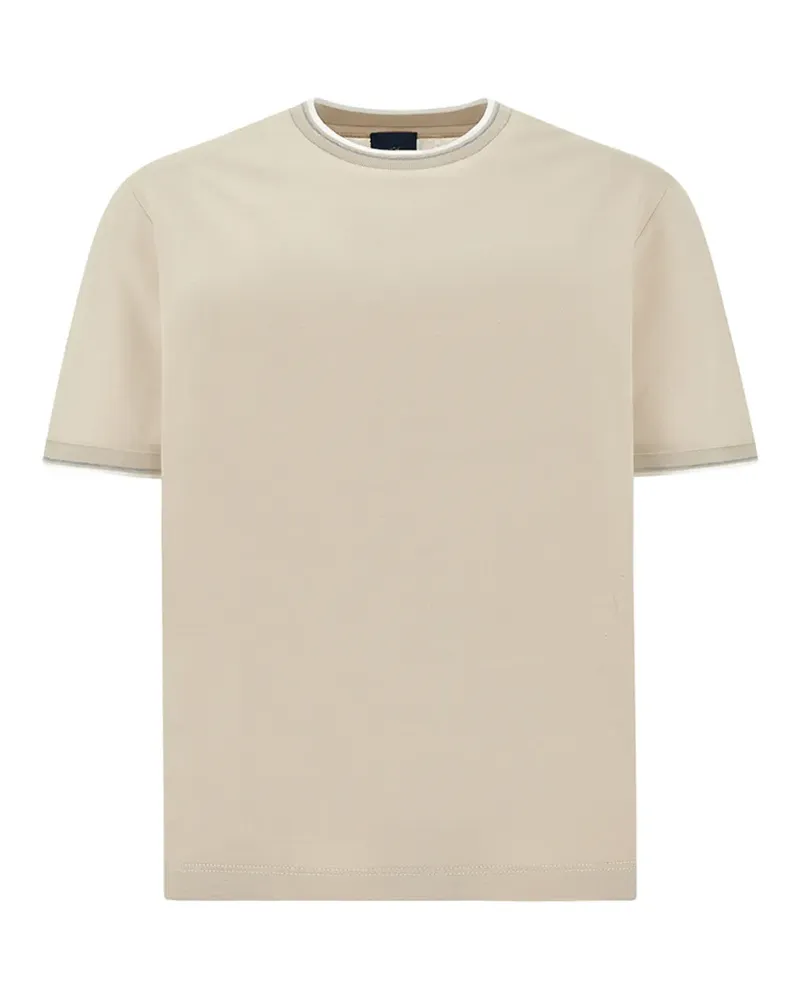 Paul & Shark double jersey T-shirt - Nude Nude