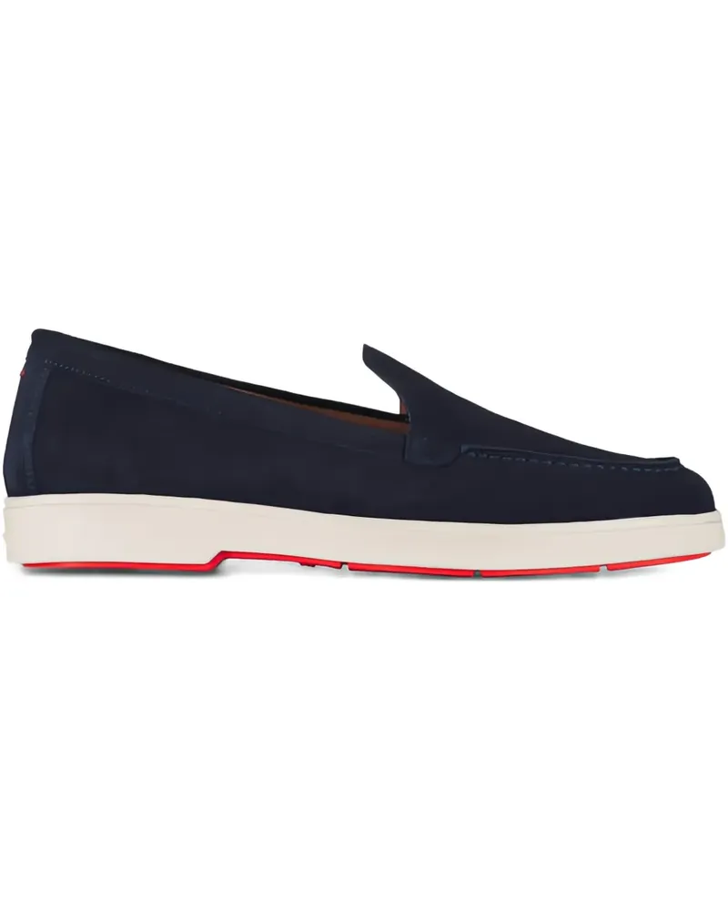 Santoni Yaltamoc Loafer - Blau Blau