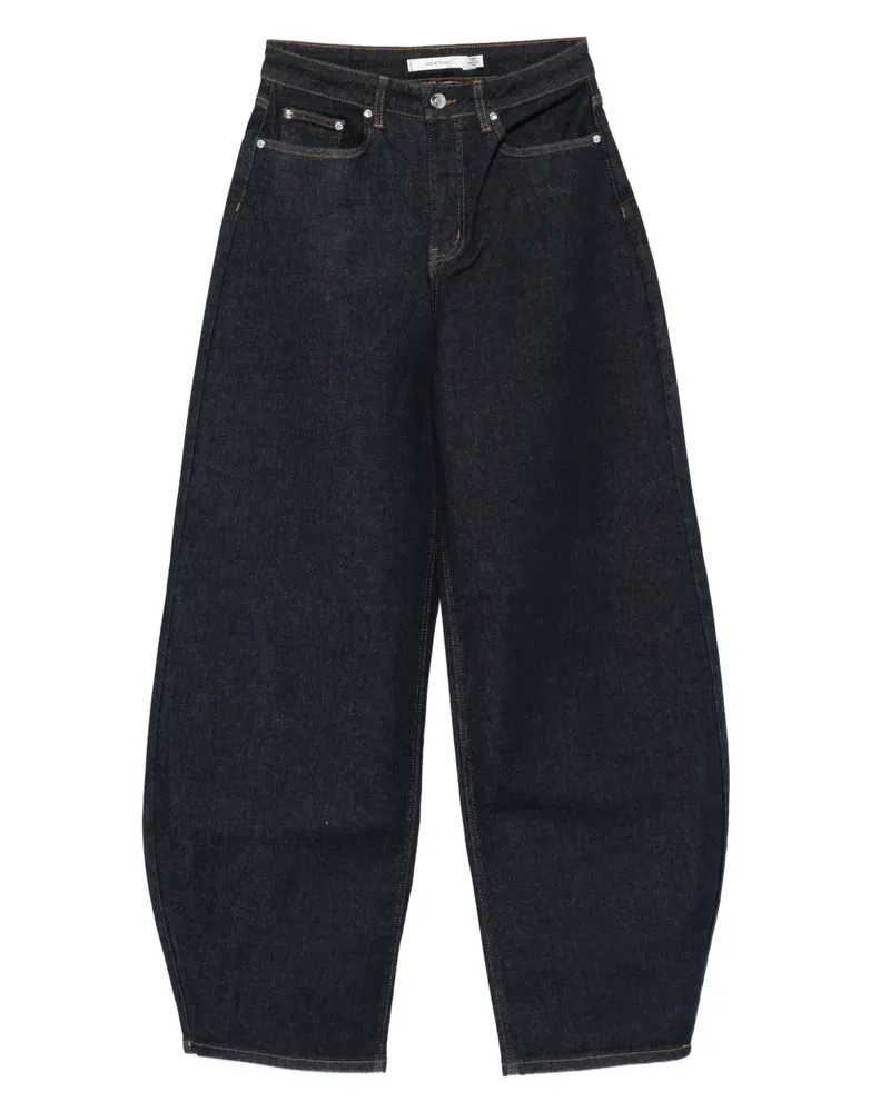 Gestuz GZmae HW barrel jeans - Blau Blau