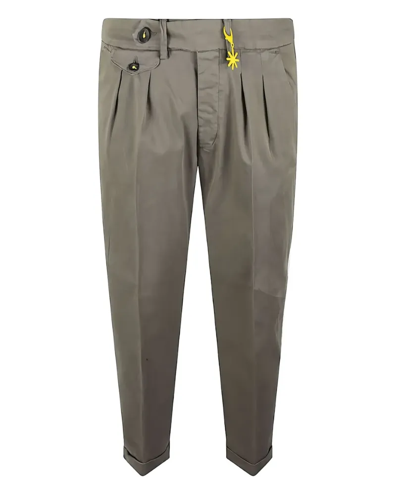 Manuel Ritz Hose mit Bundfalten - 25329037 GREEN 25329037