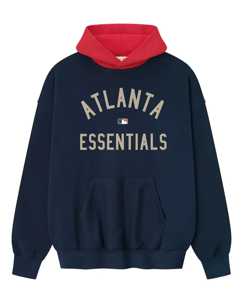 Fear of God x MLB Braves Hoodie - Blau Blau