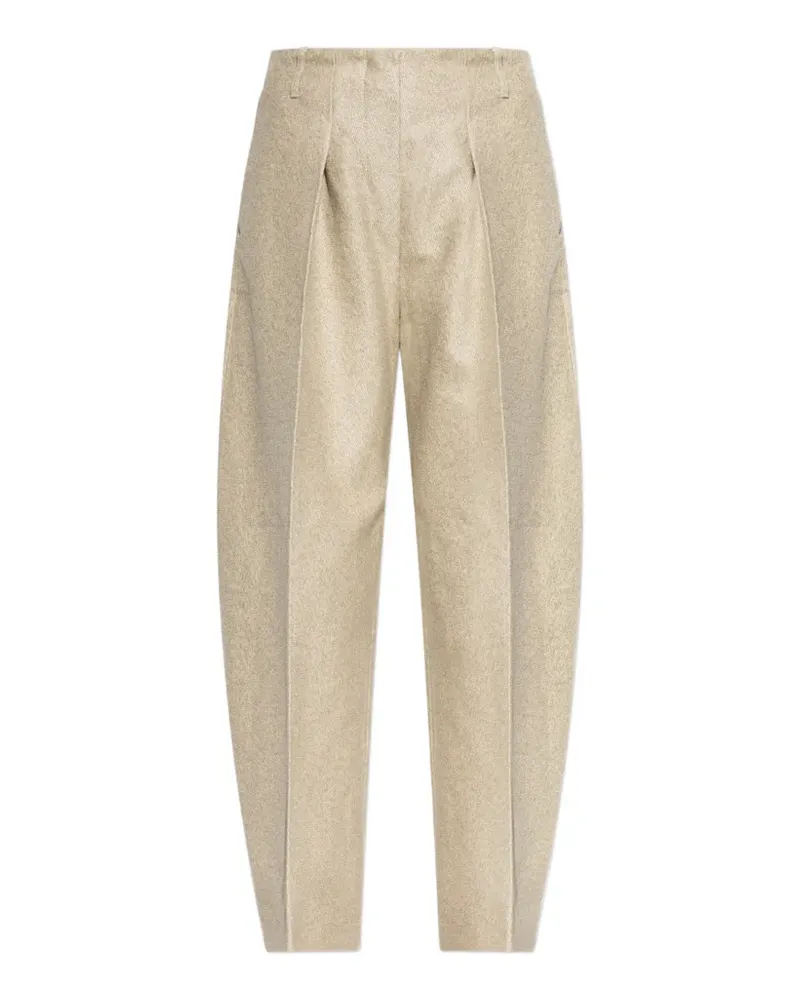 Jacquemus Ovalo palazzo pants - Nude Nude