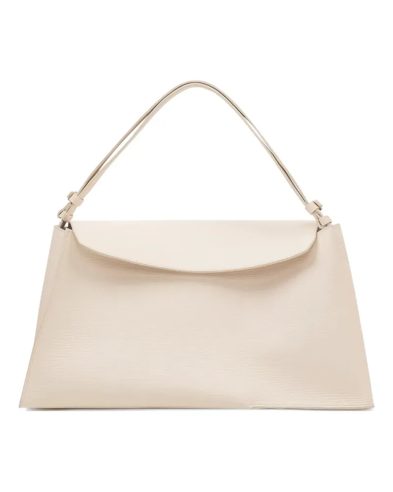 Studio Nicholson Shiboru leather shoulder bag - Nude Nude