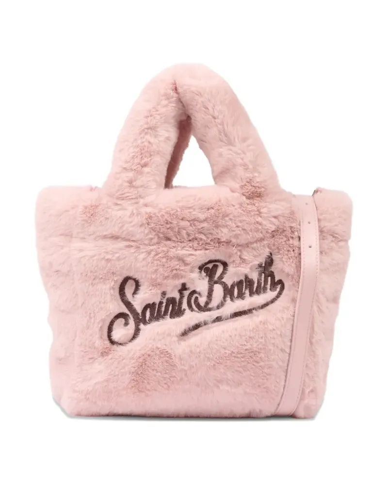 MC2 Saint Barth Shopper mit Logo-Stickerei - Rosa Rosa