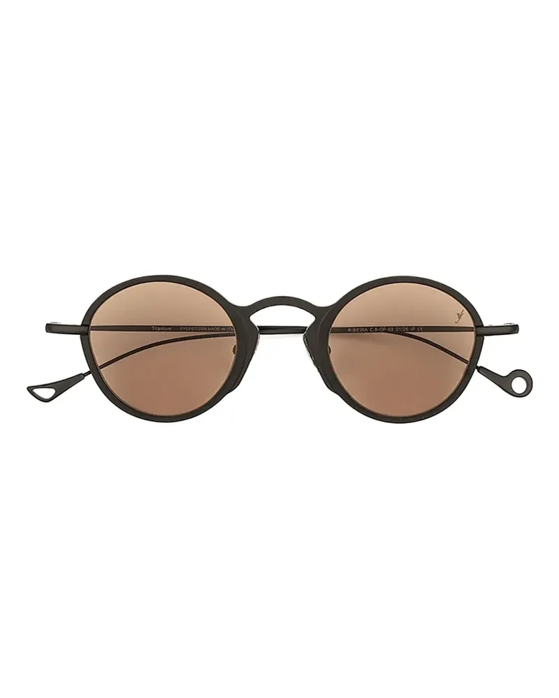 Eyepetizer Ribeira round-frame sunglasses - Schwarz Schwarz