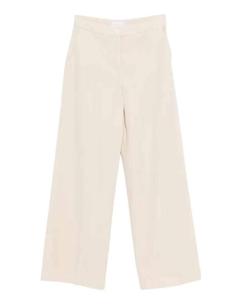 VIA MASINI 80 wide-leg trousers - Nude Nude