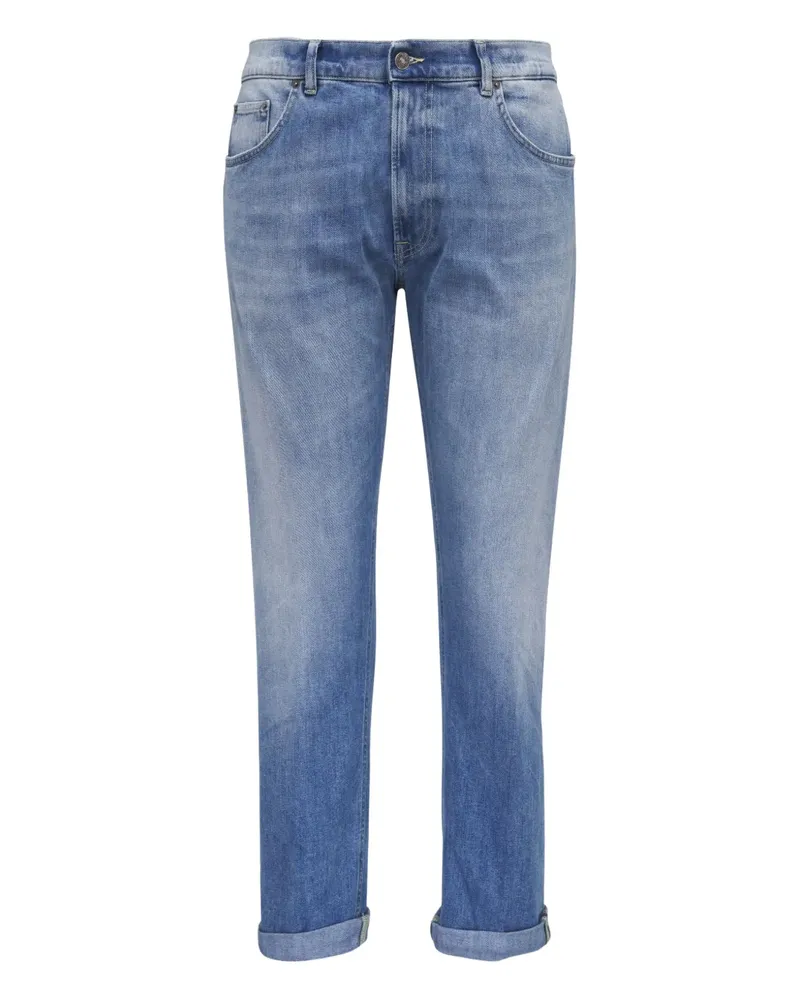 Dondup Jeans mit umgeschlagenem Saum - Blau Blau