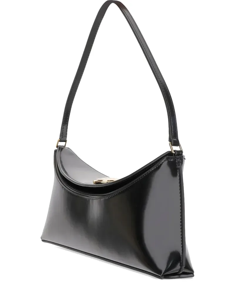 Jacquemus Schultertasche aus Leder - Schwarz Schwarz
