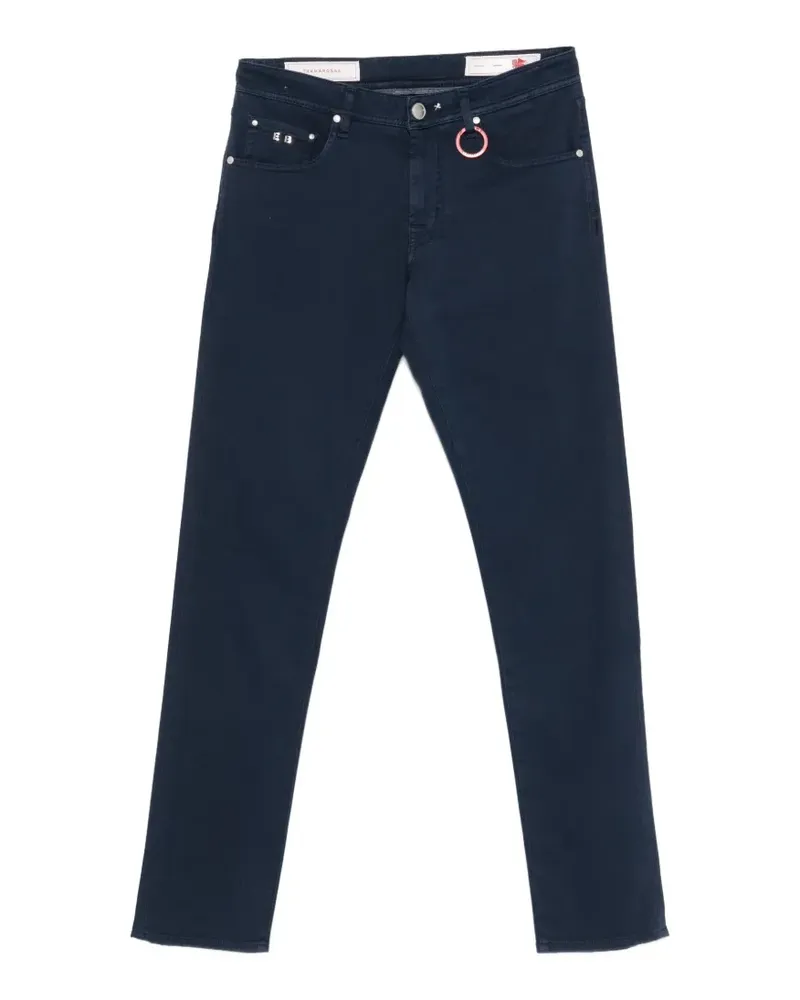 Tramarossa Michelangelo logo-plaque jeans - Blau Blau