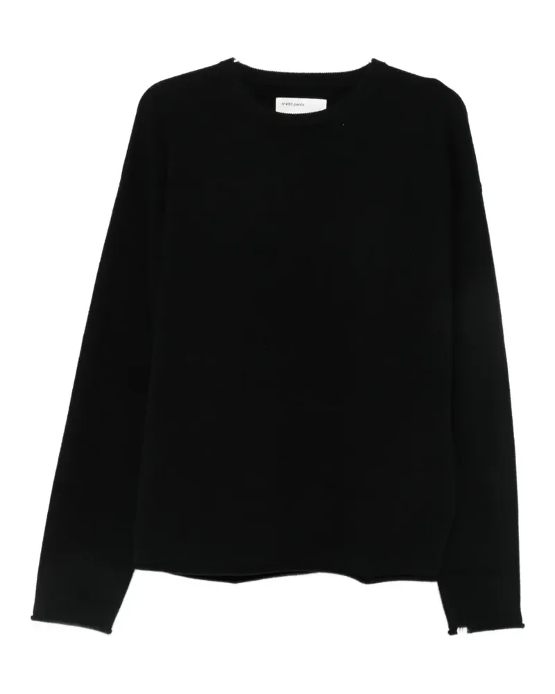 extreme cashmere Paolo crew-neck sweater - Schwarz Schwarz