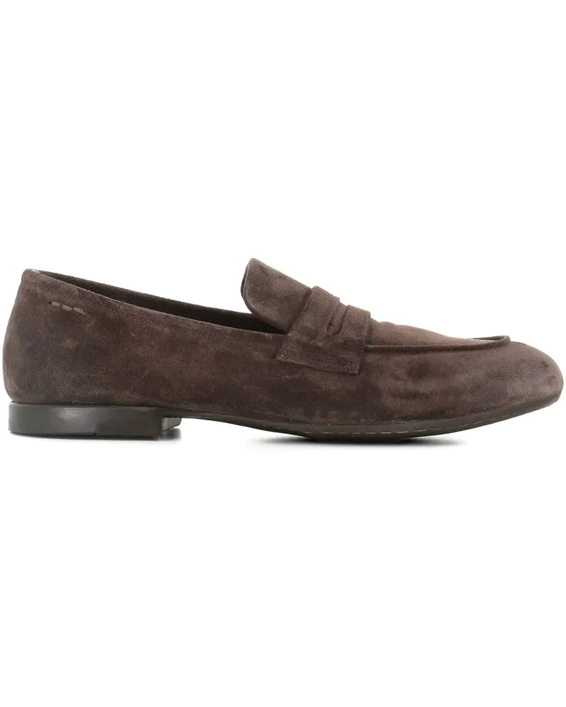 Alexander Hotto Loafer aus Wildleder - Braun Braun