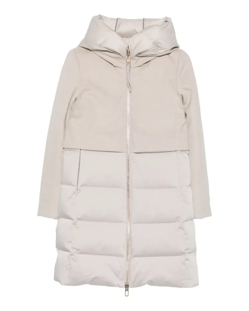 DUNO Ballon hooded padded coat - Nude Nude