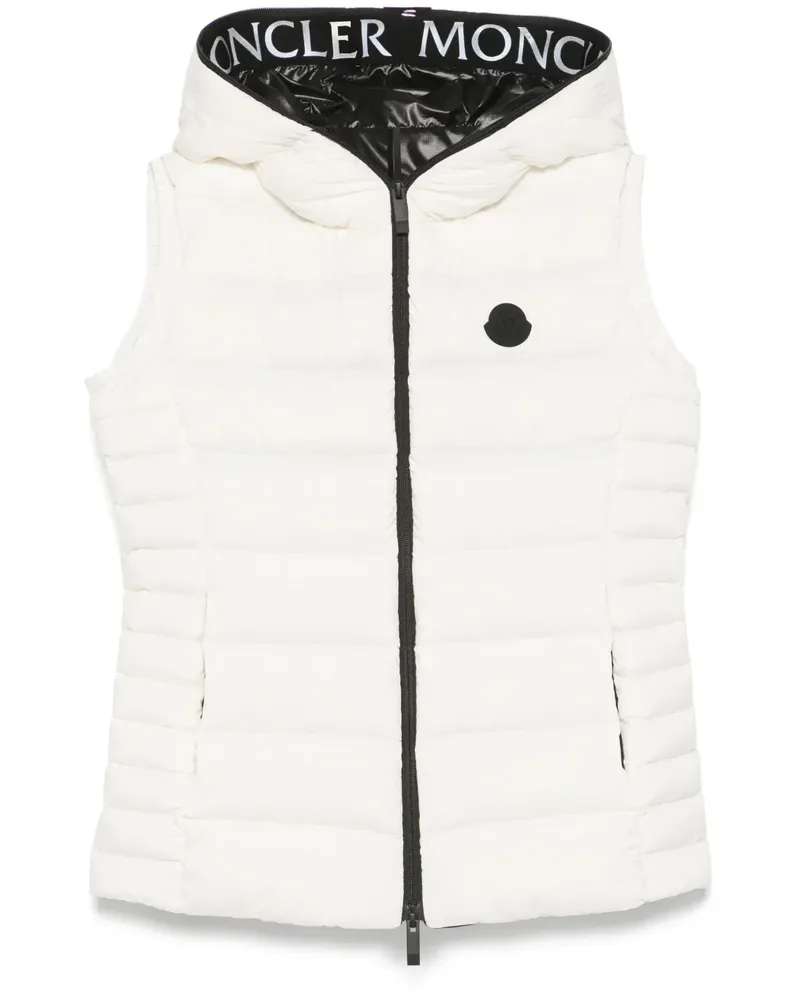 Moncler Aliterse Daunenweste - Weiß Weiß
