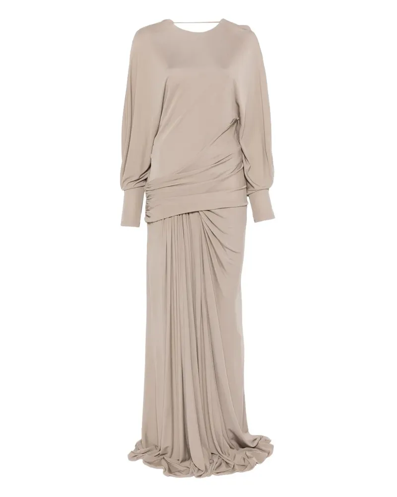 Christopher Esber Drapiertes Jersey-Kleid - Grau Grau