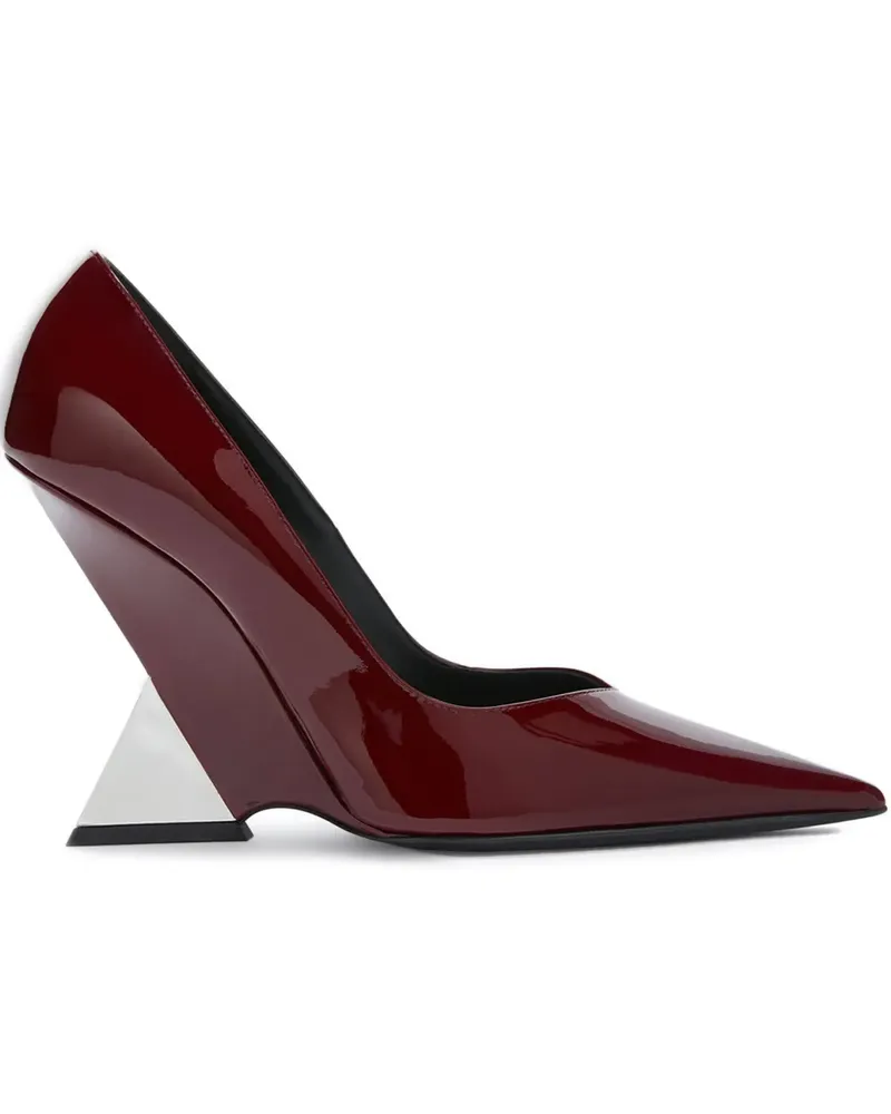 ATTICO Pumps mit eckigem Absatz - Rot Rot
