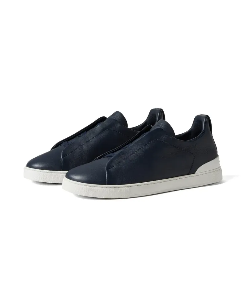 Ermenegildo Zegna Triple Stitch Sneakers - Blau Blau