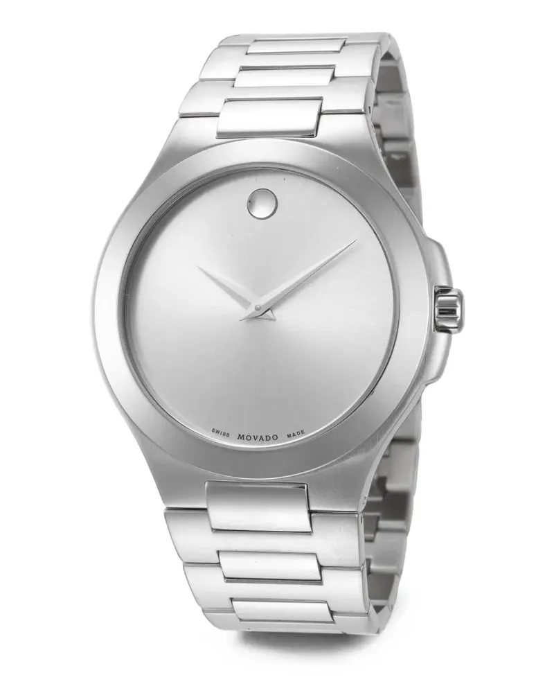 Movado Museum 41mm watch - Silber Silber