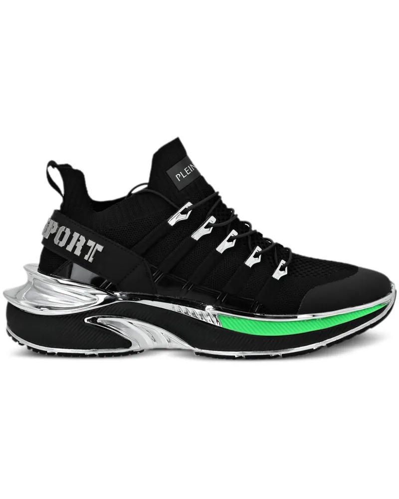 Philipp Plein Chrome Surfer Sneakers - Schwarz Schwarz