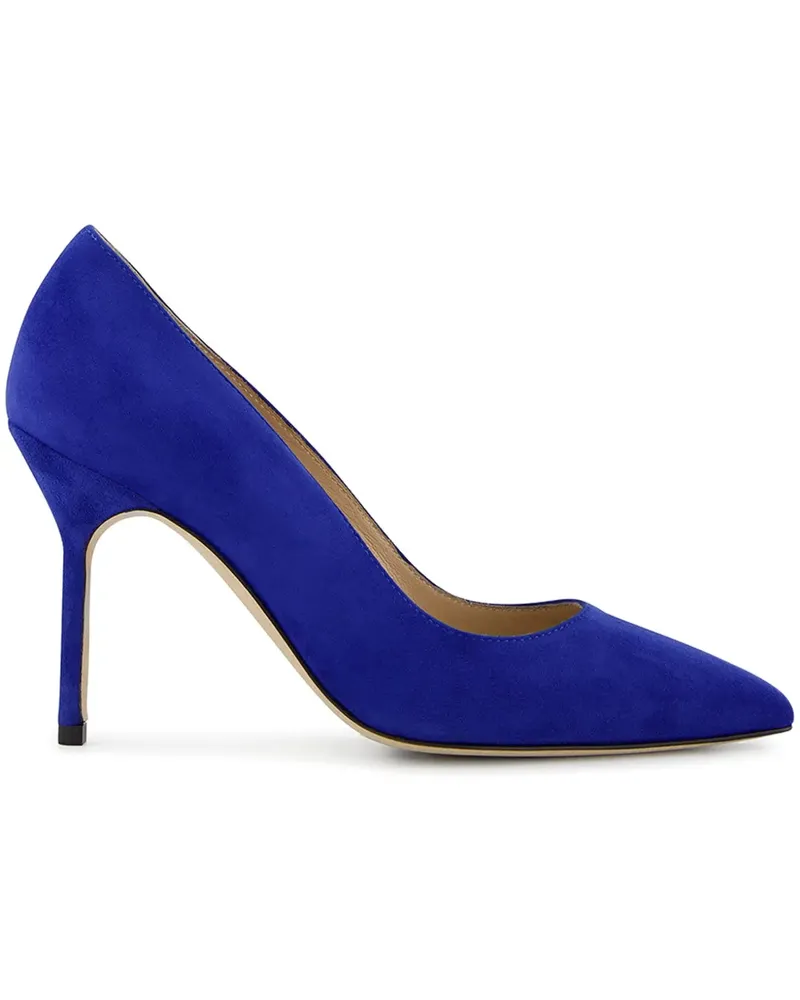 Manolo Blahnik BB Pumps 105mm - Blau Blau