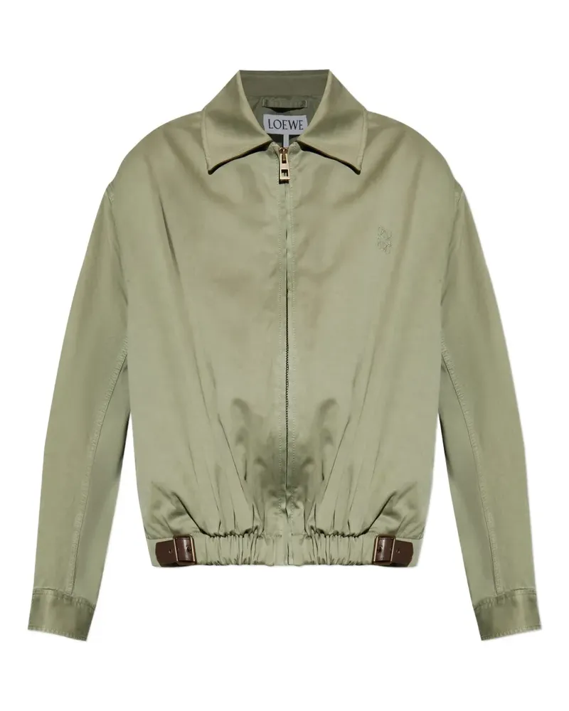 Loewe Jacke mit Gürtel - Grün Grün
