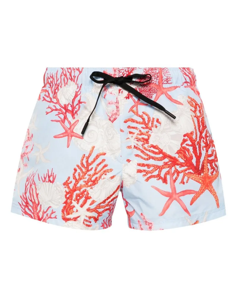 Versace Barocco Sea Badeshorts - Blau Blau