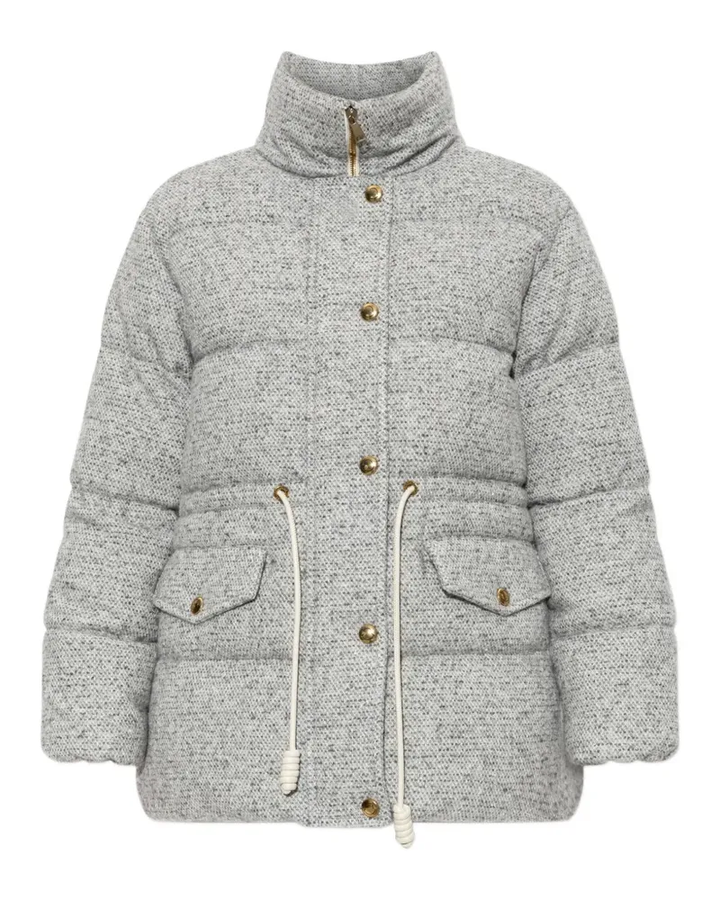 Moncler Gesteppte Diaphanes Jacke - Grau Grau