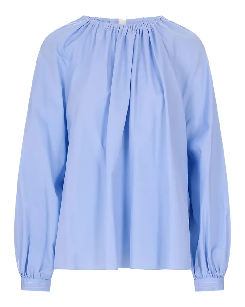 Marni gathered-neck tunic - Blau Blau