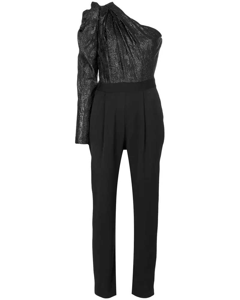 Michael Kors Asymmetrischer Jumpsuit - Schwarz Schwarz