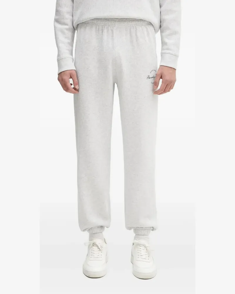SPORTY & RICH Jogginghose aus Baumwollgemisch - Grau Grau