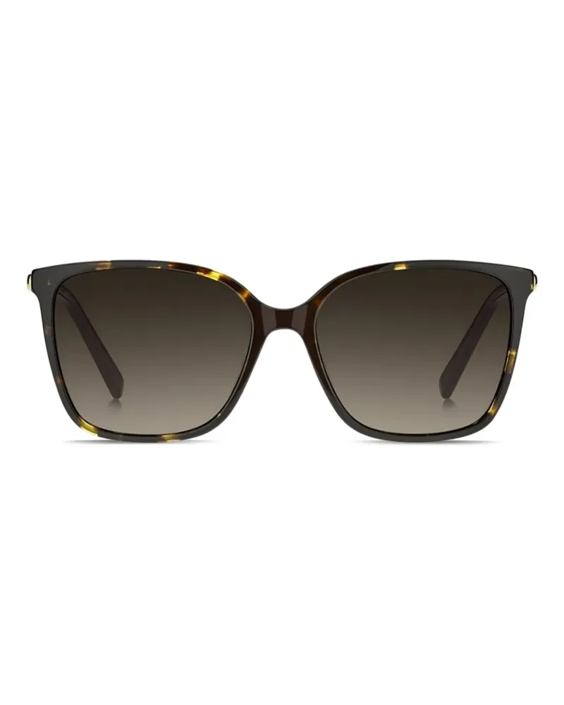 Tommy Hilfiger Cat-Eye-Sonnenbrille in Schildpattoptik - Braun Braun