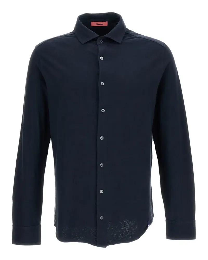 Drumohr  long-sleeve button-down shirt - Blau Blau