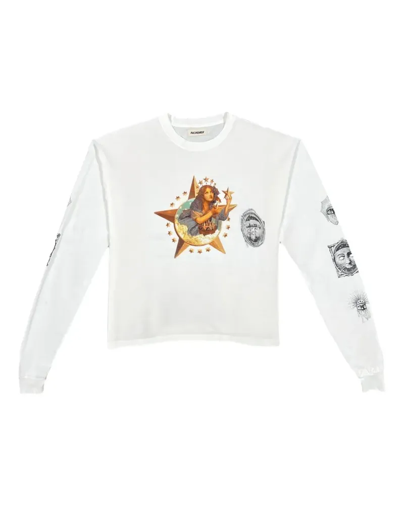 alchemist long-sleeve T-shirt - Weiß Weiß