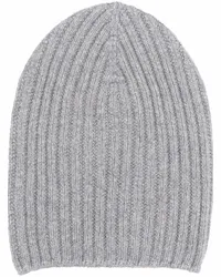 Barrie Beanie aus Kaschmir Grau