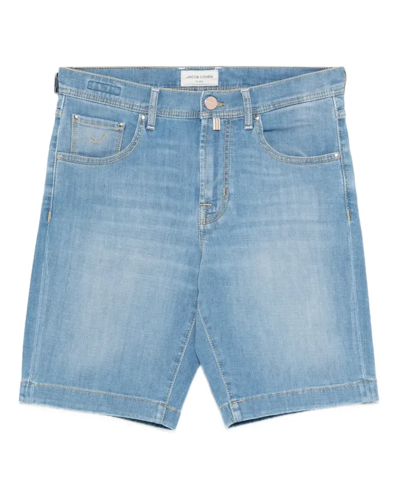 Jacob Cohën Nicolas blue denim shorts - Blau Blau
