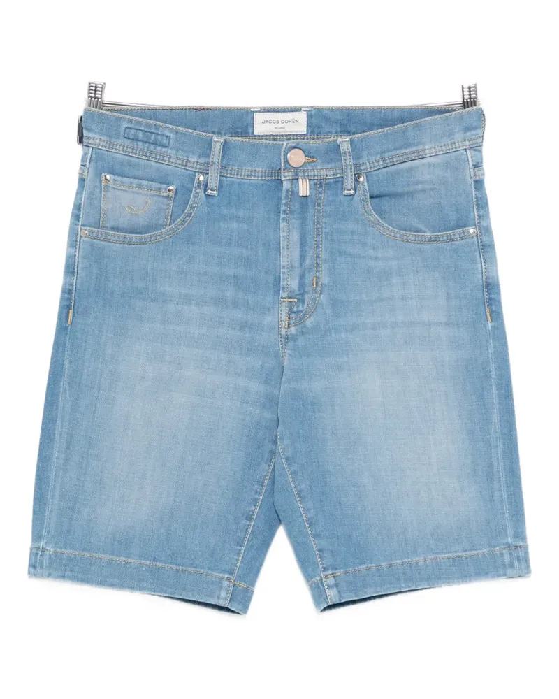 Jacob Cohën Nicolas blue denim shorts - Blau Blau
